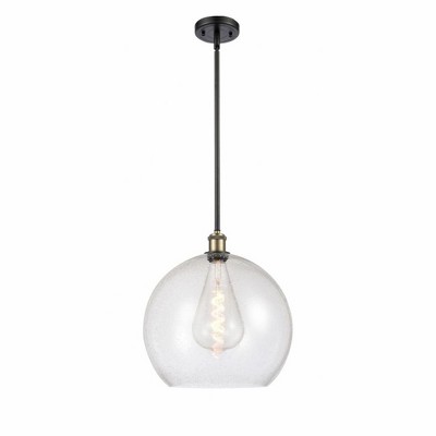 Athens - 1 Light Pendant In Industrial Style-16.38 Inches Tall and 13.75 Inches Wide