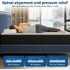 ELJGET Queen/King Mattress, 12 Inch Mixed Memory Foam Mattress in a Box, Zoned Pressure Relief, Medium Firm Feel, Motion Isolation, Deep Sleep - 3 of 4