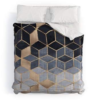 Elisabeth Fredriksson Soft Gradient Cubes II 100% Cotton Comforter Set - Deny Designs