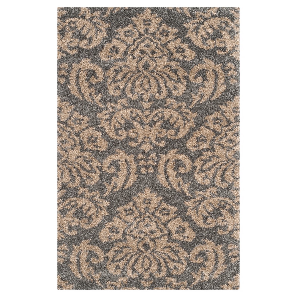 4'x6' Sutton Rug Gray/Beige - Safavieh