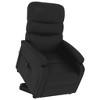 vidaXL Stand Up Chair Black Faux leather (100% polyester), iron, poplar wood - 4 of 4