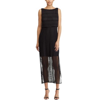 American Living Womens Lace Maxi Dress