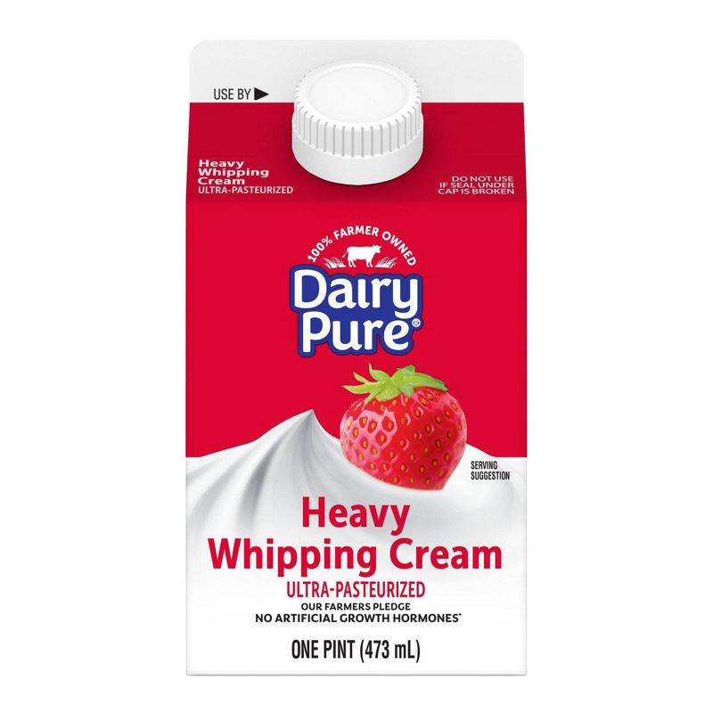DairyPure Heavy Whipping Cream - 1pt, 1 of 7