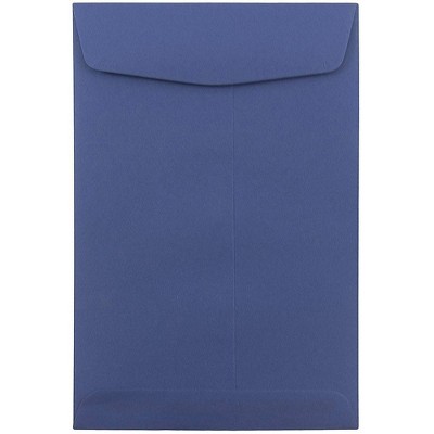 JAM Paper 6 x 9 Open End Catalog Envelopes Presidential Blue 363913003FI