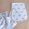 Ely's & Co. Hourglass Shape Fleece Burp Cloths  5 Piece Set - 4 of 4