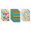 385ct Hearts, Stars, and Smiley Face Stickers: Carlton Cards Assorted Individual Stickers for Back-To-School & Birthday - 2 of 3