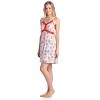 Casual Nights Women's Sleepwear Slip Nightgown Chemise Nighty - 2 of 4