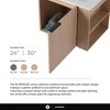 Fine Fixtures Elmridge Modern Bathroom Vanity with White Ceramic Sink - 3 of 4