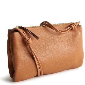 Vera Bradley Women's Leather Foxbury Crossbody Bag - 1 of 3