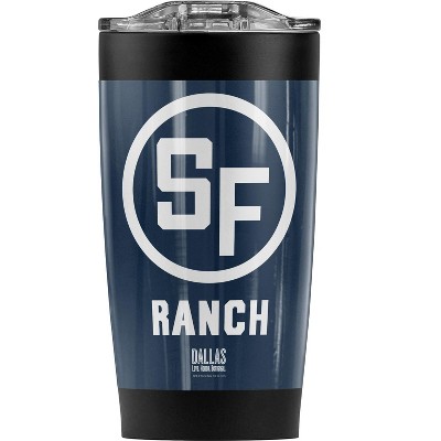 Dallas Sf Ranch Steel Tumbler 20oz Coffee Travel Mug