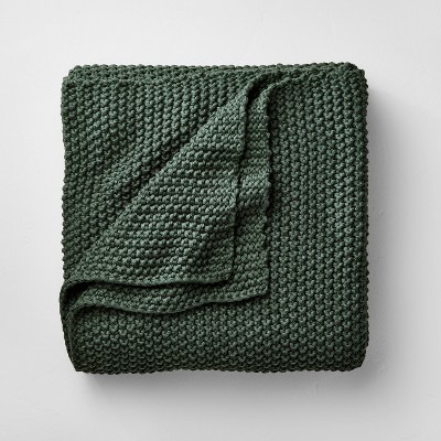 King Knit Blanket Dark Teal - Casaluna&#8482;