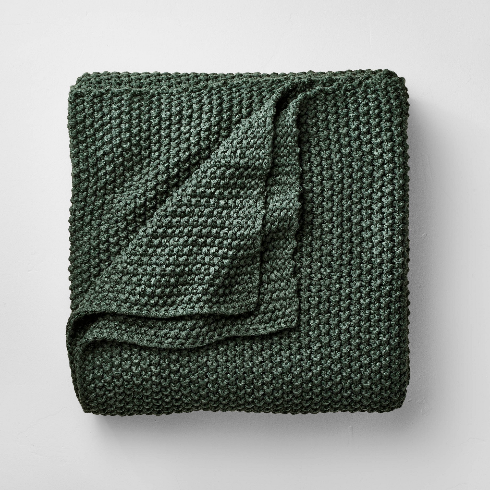 King Knit Blanket Dark Teal - Casaluna™