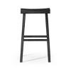Maven Lane Vincent Backless Wooden Bar Height Bar Stool - 3 of 4