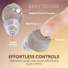 MEDca Digital Hearing Aids Rechargeable, ITE Hearing Amplifier Set and Sound Assist for Adults and Seniors, OTC, Intelligent Feedback & Noise Redction - 2 of 4