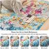 Runner Rug, Vintage Abstract Washable Hallway Runners for Kitchen Laundry Room, Ultra-Thin Soft Non-Slip Rug Runners for Entryway Bedroom - 4 of 4