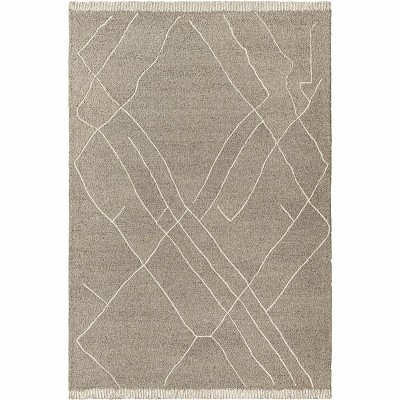 Hauteloom Arsenal Trout Valley Gray Wool Rug
