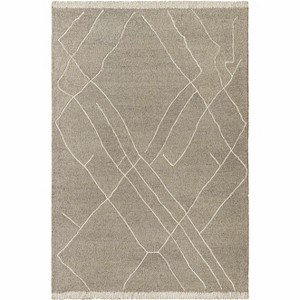 Hauteloom Arsenal Trout Valley Gray Wool Rug - 1 of 4