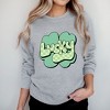 Simply Sage Market Women's Graphic Sweatshirt Lucky With Clover - 2 of 4