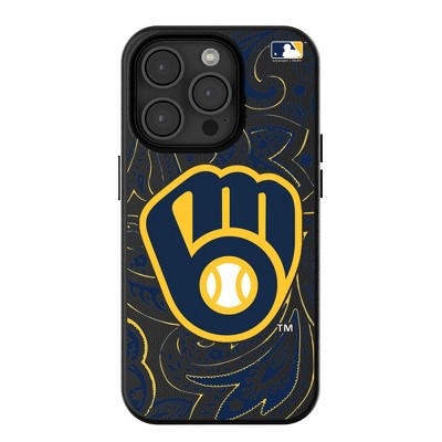 Keyscaper MLB National League Teams Paisley MagSafe Compatible Cell Phone Case for Apple iPhone