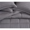 The Nesting Company Maple Dobby Stripe Bedding Set -8 Piece Comforter Set and Sheet Set Set Super Soft & Comfortable - 4 of 4