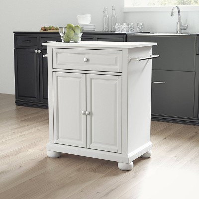 Alexandria Granite Top Compact Kitchen Island Cart Crosley Target