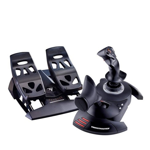 Thrustmaster Full Flight Kit T Flight Hotas X And Tfrp Rudder Bundle Pc Mac Linux Target