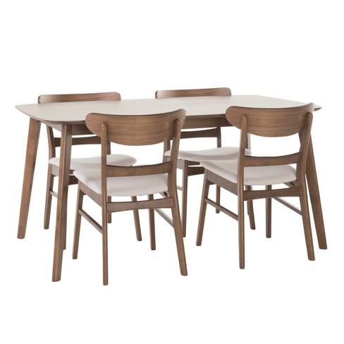 Idalia Mid-century Modern Dining Chairs (Set of 4) by Christopher Knight  Home - On Sale - Bed Bath & Beyond - 31294597