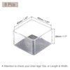 Unique Bargains Non-Slip Wear-Resistant Chair Leg Cover Caps for Hardwood Floors - 2 of 4