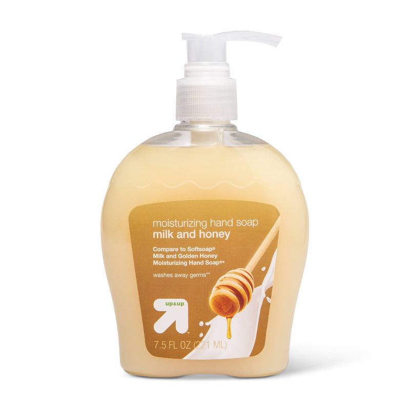 Milk and Honey Hand Soap - 7.5 fl oz - up &#38; up&#8482;, 1 of 6