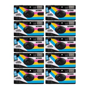 Ilford Ilfocolor Half Frame Single Use Camera (54 Exposures) - 10 Pack - 1 of 4
