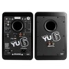 Kanto YU6 Powered Bookshelf Speakers with Bluetooth (Matte Black) with SP9 Desktop Stands (Black) - 4 of 4