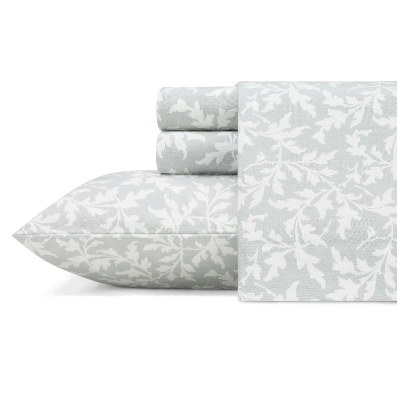 Printed Pattern Flannel Sheet Set - Laura Ashley, 1 of 15