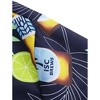 Men's Hawaiian Shirt Short Sleeve Linen Button Down Shirts Casual Floral Printed Beach Shirts with Pocket - 3 of 4