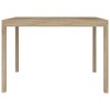 vidaXL Dining Table 43.3 in.x27.6 in.x29.5 in. Solid Wood Acacia - 4 of 4