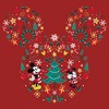 Women's Mickey & Friends Christmas Silhouette T-Shirt - image 2 of 4