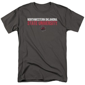 Men's Northwestern Oklahoma State University Official Stacked T-Shirt - 1 of 4