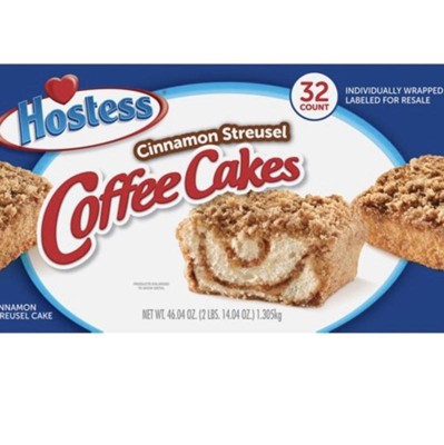 Hostess Cinnamon Streusel Coffee Cake - 8ct/11.6oz : Target