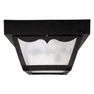 Capital Lighting 1 - Light Flush Mount in  Black - 1 of 2