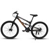 26 Inch Steel Frame Shock Fork Plus Shock Absorber 21-speed Unisex Mountain Bike - 2 of 4