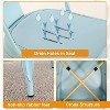 BestMassage Metal Dining Chairs Metal Chair for Indoor Outdoor Chairs Perfect for Restaurants - 3 of 4