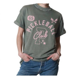 Women's Pickleball Club T-Shirt - Girl Dangerous - 1 of 2