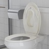 Whizmax Toilet Seat with Slow Soft Close - Easy to Install and Clean, Never Loosens - image 4 of 4