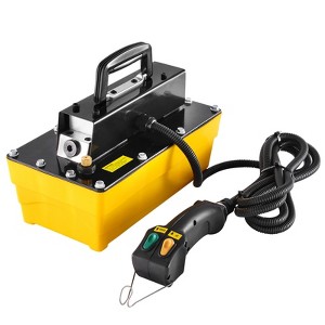 VEVOR 10,000PSI Air Hydraulic Pump, 0.61 Gal Reservoir, NPT 3/8 In Oil Outlet, NPT 1/4 In Inlet, Plastic Air Hydraulic Pump, Yellow - 1 of 4