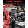 2-Ton Shop Crane with Lever, Hydraulic Folding Engine Hoist w/6 Steel Casters - Lift Car Transmissions, Boat Motors, Farm Equipment (Net Wt. 168 Lbs) - 2 of 4