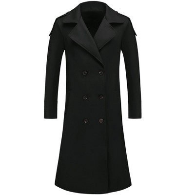 Alpine Swiss Men's Mason Classic Pea Coat Jacket