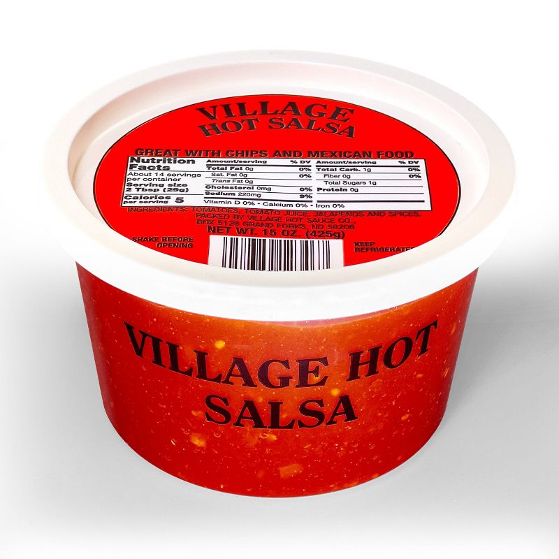 Village Hot Salsa - 15oz, 1 of 4