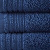 12Pcs 100% Cotton Solid Bath Towel Set, Anti-Microbial Zero Twist Front Quick Dry Towel - 4 of 4