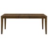 Cove Rectangle Extension Dining Table Pecan - Ink+Ivy: Seats Up to 8, Contemporary Style, 4-Leg Base, MDF Wood - 2 of 4