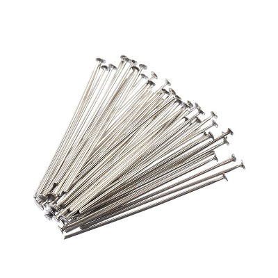 John Bead 100pcs (30mm) Stainless Steel Head Pins Jewelry Findings Kit