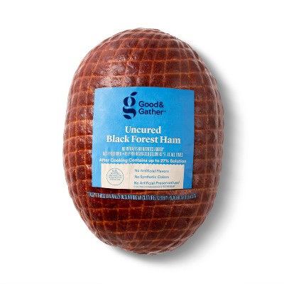 Uncured Black Forest Ham - Deli Fresh Sliced - price per lb - Good &#38; Gather&#8482;